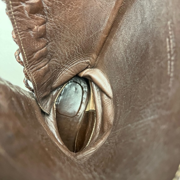 Bottega Veneta Dark Brown Leather Boots - Picture 13 of 16